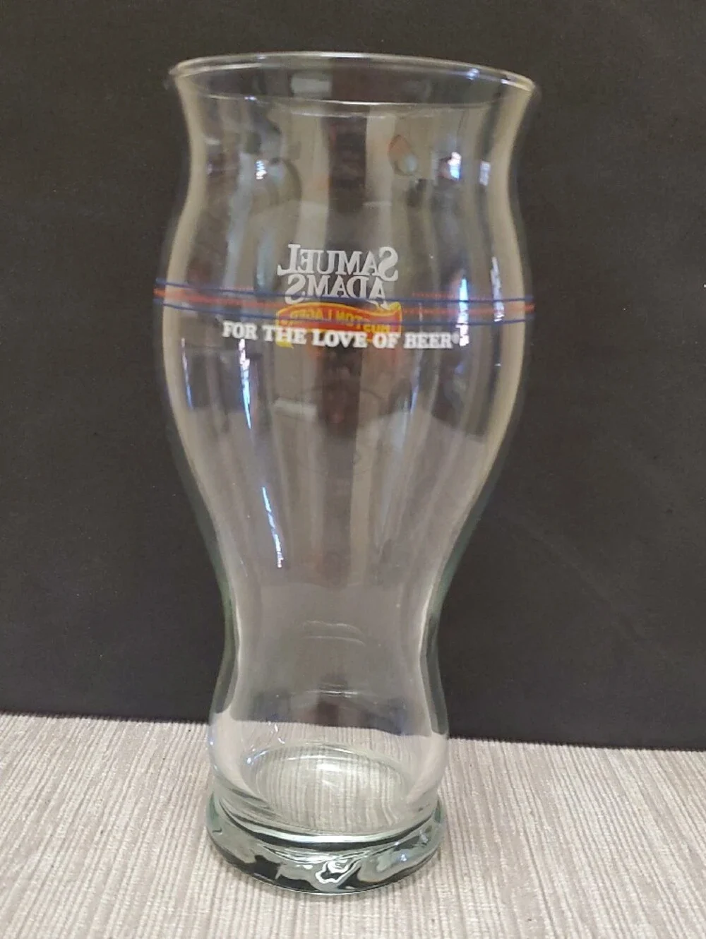 Samuel Adams Boston Lager Pint Drinking Beer Glasses - Set of 3 - 22 Oz.